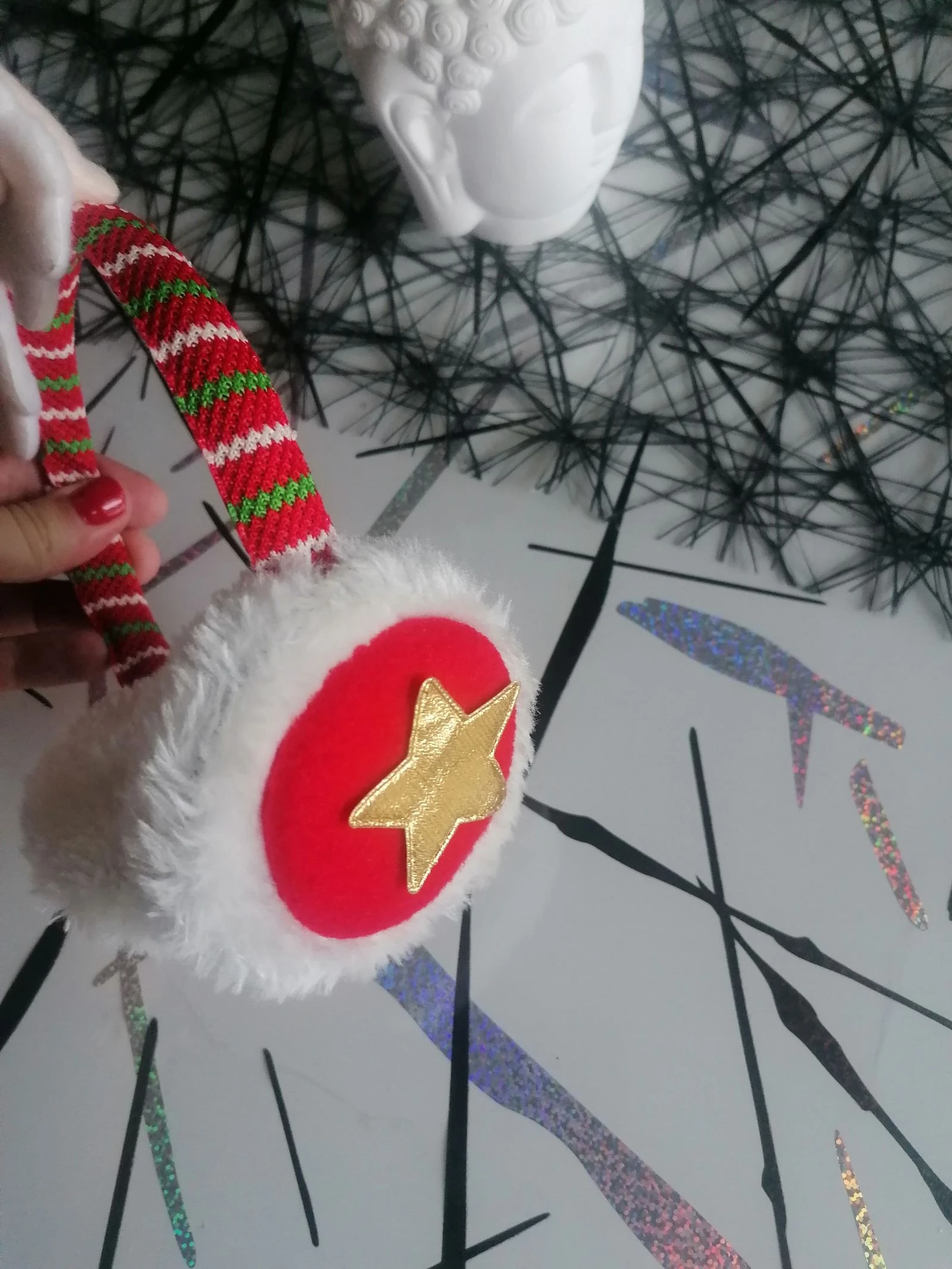 Serre cabeza con orejas de Papá Noel 🎅 – photo 4
